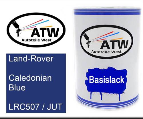 Land-Rover, Caledonian Blue, LRC507 / JUT: 500ml Lackdose, von ATW Autoteile West.